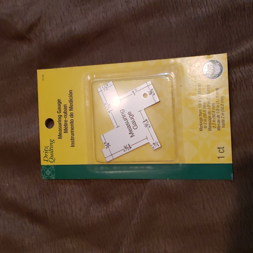 Dritz 3100 14 in 1 Measuring Gauge Silver